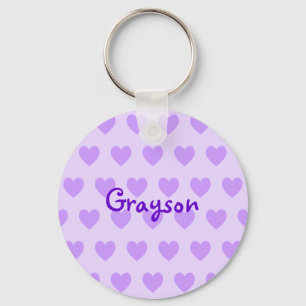 Porte-clés Grayson en violet