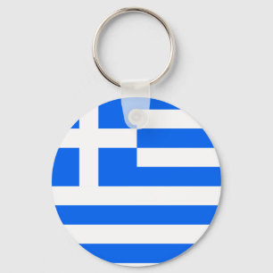 Porte-clés Grèce Drapeau de haute qualité