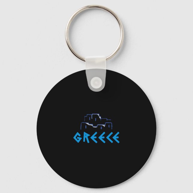 Porte-clés Grèce Îles grecques  (Recto)