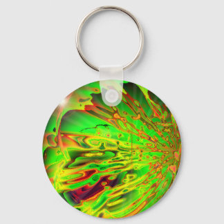 Porte-clés Green Acid Splash