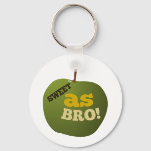 Porte-clés Green apple SWEET AS BRO