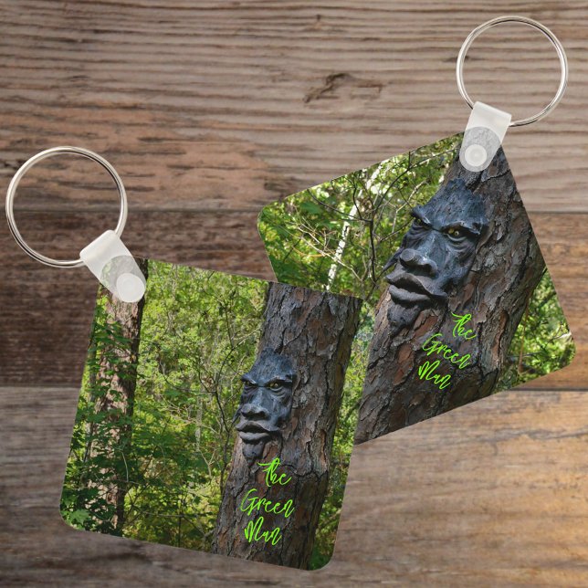 Porte-clés GreenMan Mythologie païenne Mythe celtique Photogr (Créateur téléchargé)