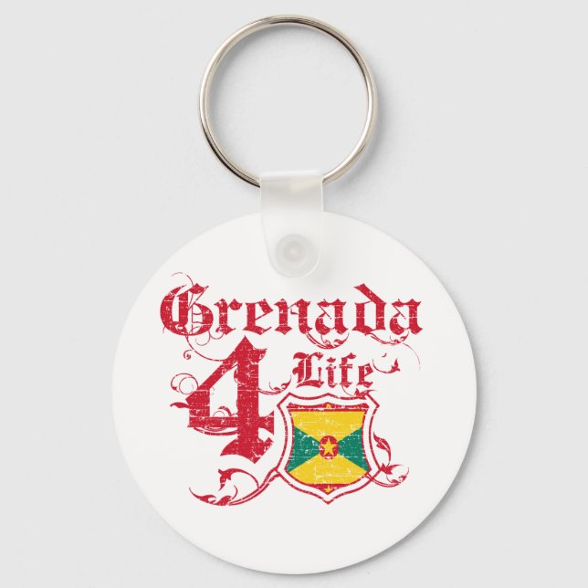 Porte-clés Grenade à vie (Recto)