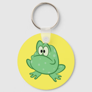 Porte-clés Grenouille caricaturale