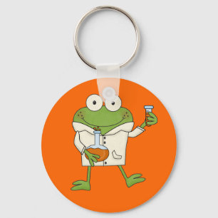 Porte-clés Grenouille de laboratoire