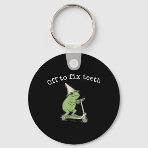 Porte-clés Grenouille dentiste pour réparer les dents Dentist