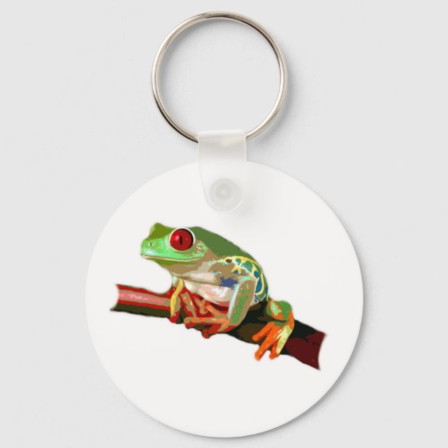 Porte-clés Grenouille des arbres (Recto)