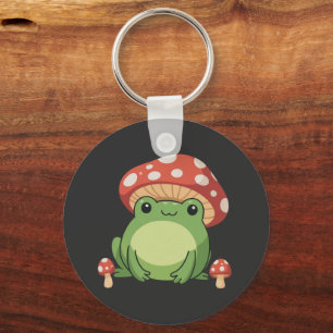 Porte-clés Grenouille esthétique Cottagecore Mignonne avec Ch