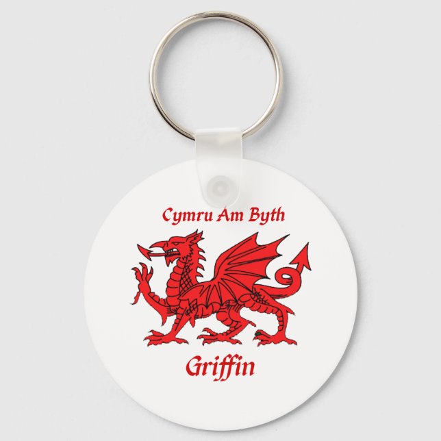 Porte-clés Griffin Welsh Dragon (Recto)
