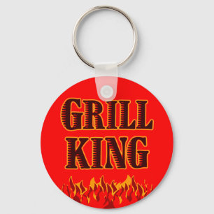 Porte-clés Grill King BBQ Dit Porte - clé