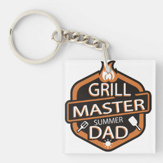 Porte-clés Grill Master Summer Papa Tee