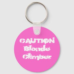 Porte-clés Grimpeur de CAUTIONBlonde