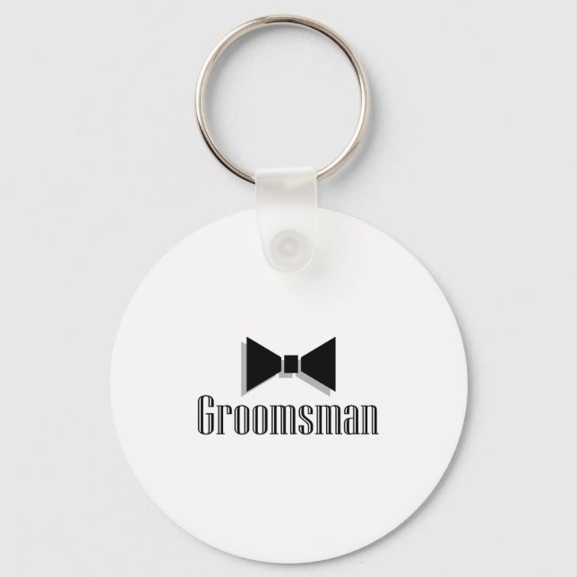 Porte-clés Groomsman (Recto)