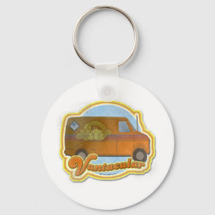 Porte-clés Groovy Vantacular Seventies Van