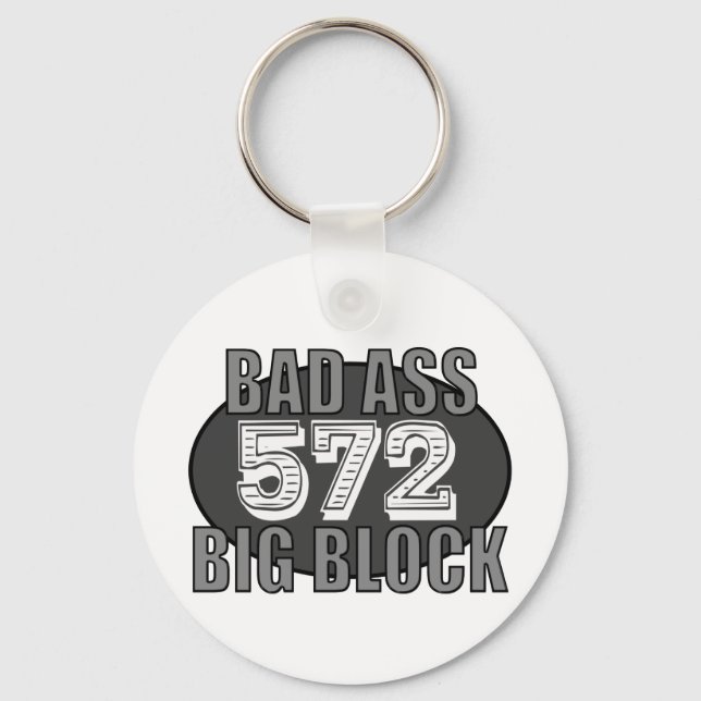 Porte-clés gros bloc mauvais 572 (Recto)