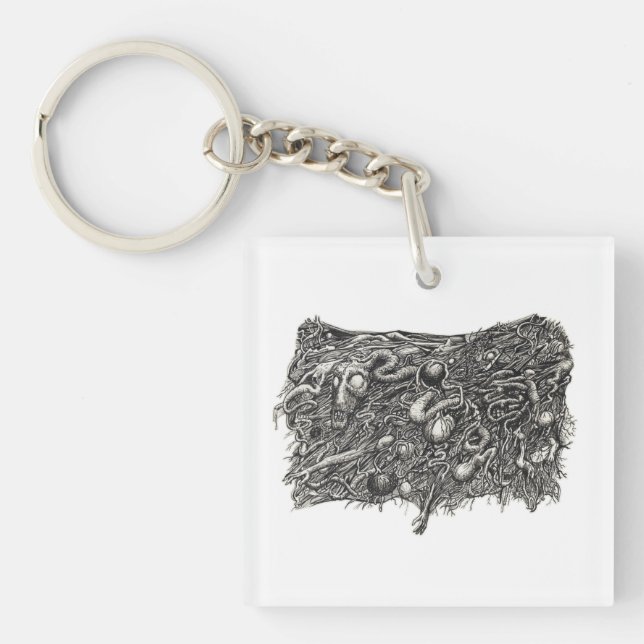 Porte-clés Grotesque Numéro 1, par Brian Benson (Devant)