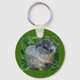 Porte-clés Groundhog/porte - clé de marmotte d'Amérique