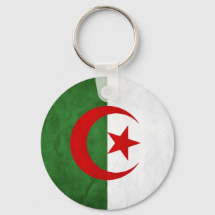 Porte-clés Grunge Algeria National Flag