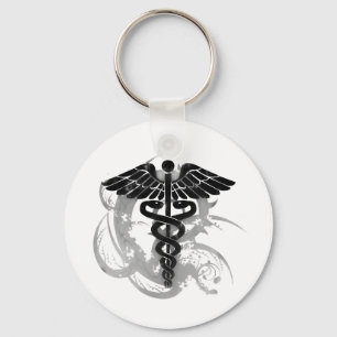 Porte-clés Grunge caduceus