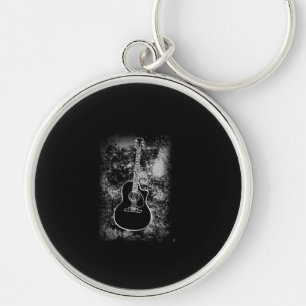 Porte-clés Grunge Guitare Graphiste Guitariste Rock Musicien