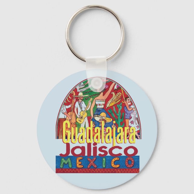 Porte-clés GUADALAJARA Mexique (Recto)