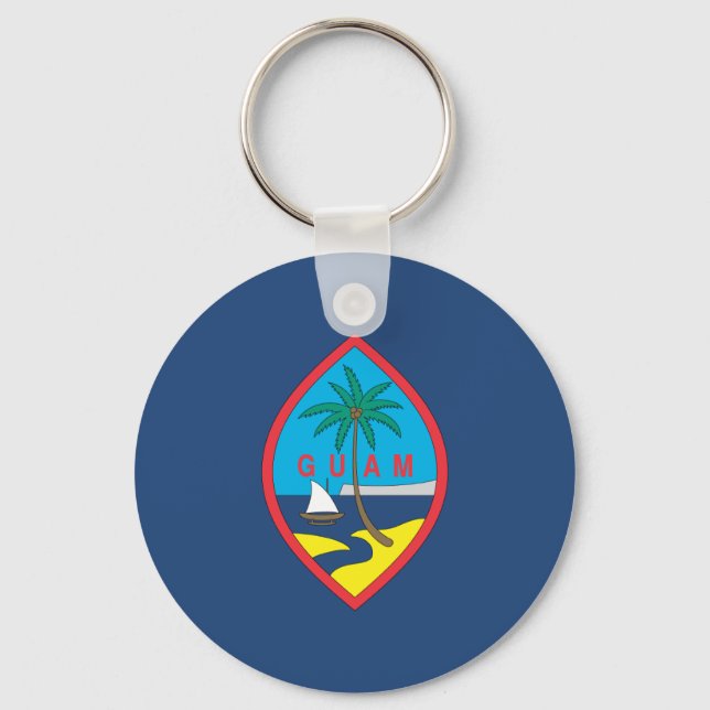 PORTE-CLÉS GUAM FLAG (Recto)