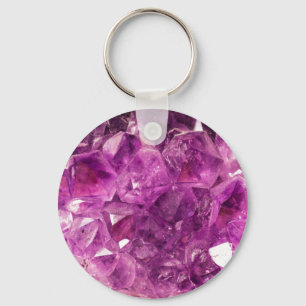 Porte-clés Guérir Améthyst Gemstone