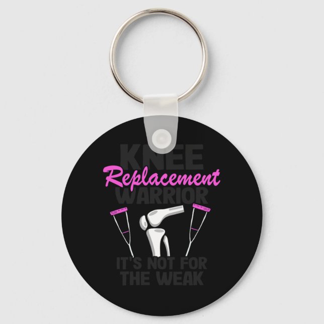 Porte-clés Guerrière de remplacement du genou Femmes Chirurgi (Recto)