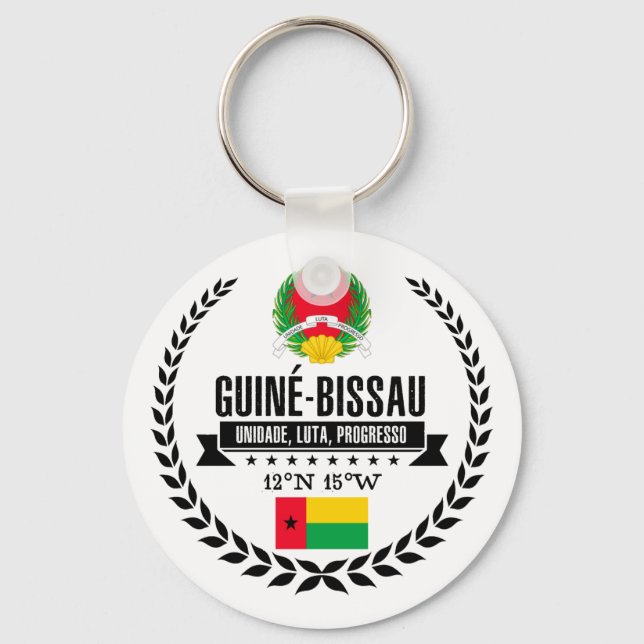 Porte-clés Guinée-Bissau (Recto)