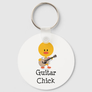 Porte-clés Guitar Chick Keychain