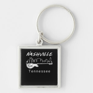 Porte-clés Guitare Country Music Souvenir Cadeau Nashville