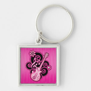 Porte-clés Guitare Girlie