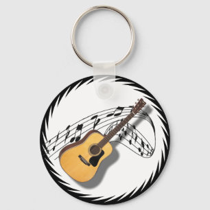 PORTE-CLÉS GUITARE - PORTE - CLÉ