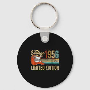 Porte-clés Guitare vintage 1956 70 ans 70ème anniversaire