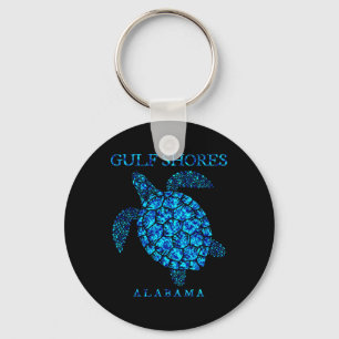 Porte-clés Gulf Shores Alabyma Souvenir Tortue de mer Garçons