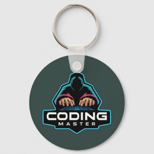 Porte-clés Guru du codage cyber : Cadeaux technologiques