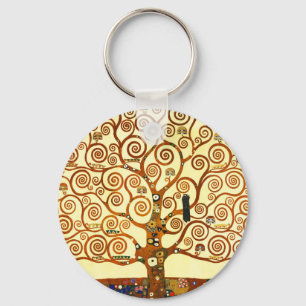 Porte-clés Gustav Klimt L'Arbre de la Vie Art fine