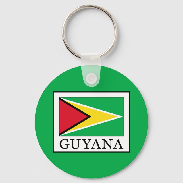 Porte-clés Guyana (Recto)