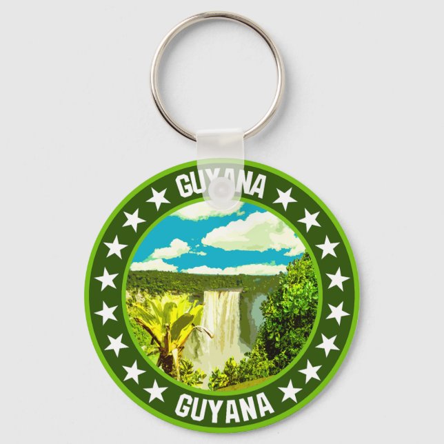 Porte-clés Guyana (Recto)