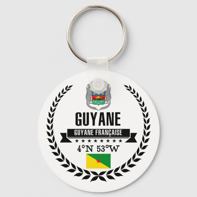 Porte-clés Guyane (Recto)