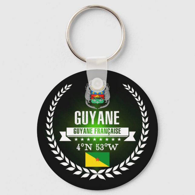 Porte-clés Guyane (Recto)