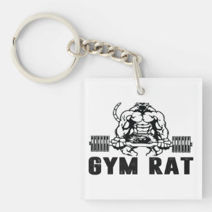 Porte-clés Gym Rat