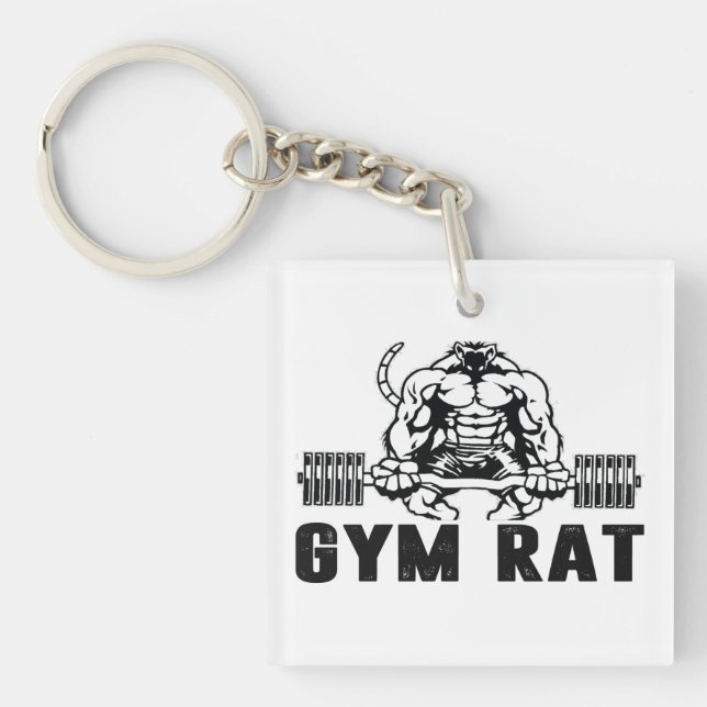 Porte-clés Gym Rat (Devant)