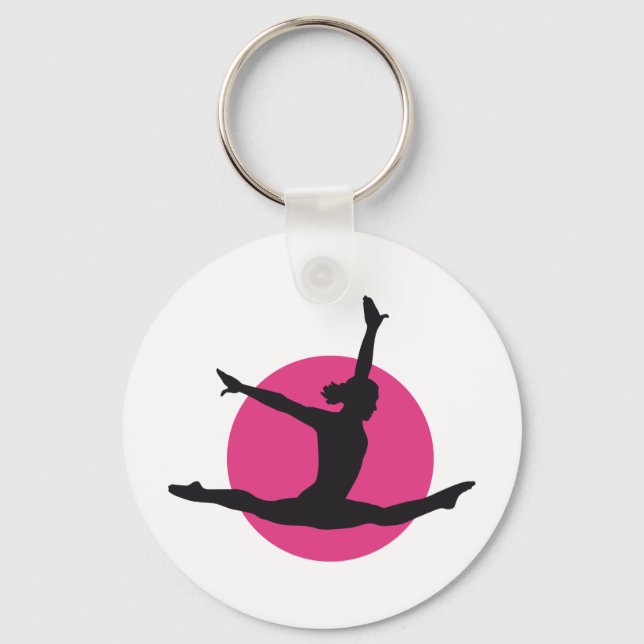 Porte-clés Gymnaste (Recto)