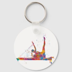 Porte-clés gymnastics exercise