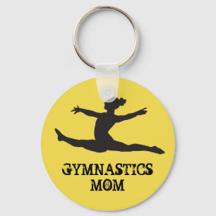 Porte-clés Gymnastics Mom Keychain