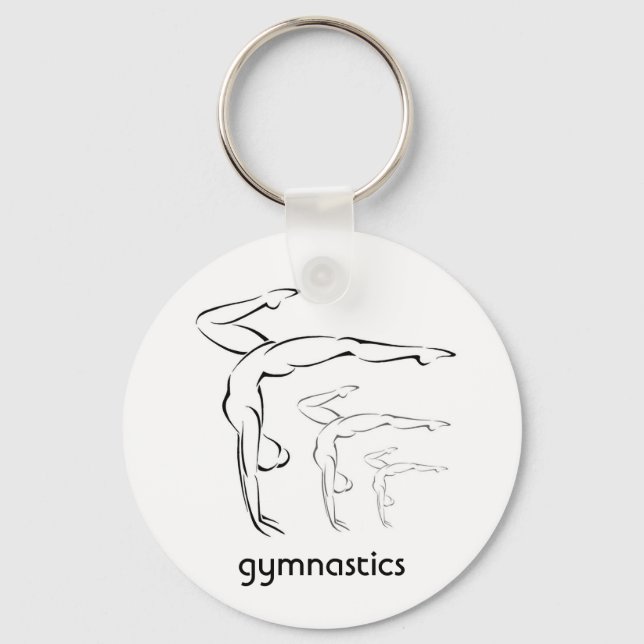 Porte-clés Gymnastique (Recto)