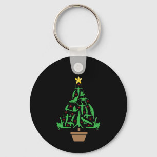 Porte-clés Gymnastique masculine Arbre de Noël