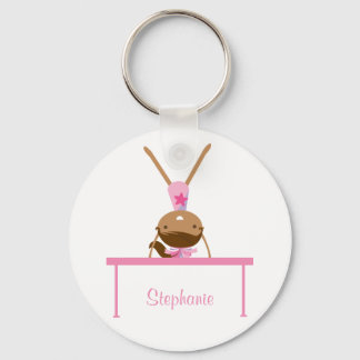 Porte-clés Gymnastique personnalisée équilibre poutre enfants
