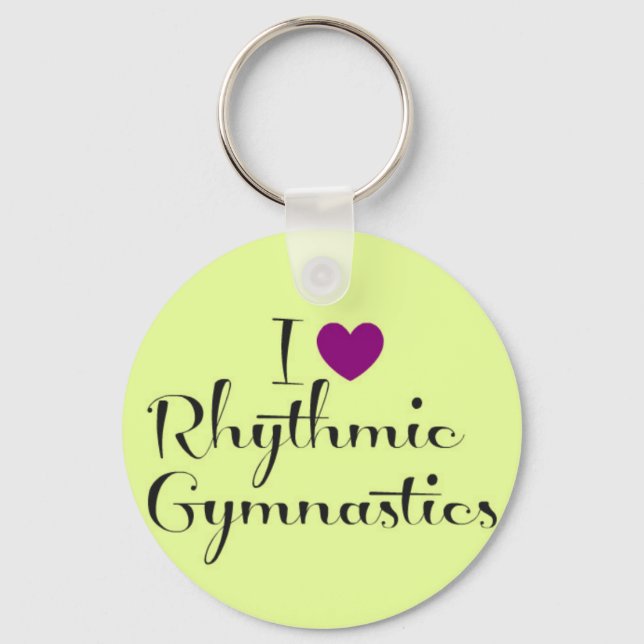 Porte-clés Gymnastique rythmique Cadeaux et accessoires porte (Recto)